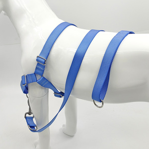 Arnés Ajustable para Perro de Nailon Azul con Cierre de Hebilla, Estilo Simple para Perros Medianos - Product Image 3