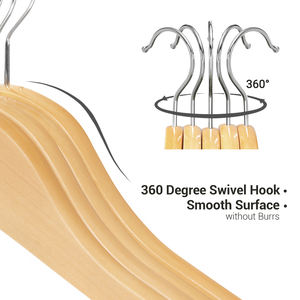 Jolis cintres en bois pour enfants, antidérapants, pour pantalons, costume, manteau, Logo personnalisé, vente en gros - Product Image 4