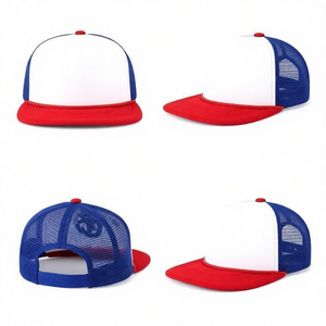 Gorra Trucker de Lona con Logotipo Personalizado, Ajustable, Transpirable, para Exteriores, Informal, con Diseño de Parche Bordado - Product Image 1