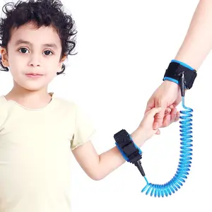 1.5M الطفل حزام أمان قابل للتعديل الطفل حزام الجر مكافحة خسر شريط للرسغ الجر حبل شريط للرسغ قفل أمان للأطفال