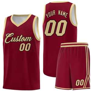 Maillot de basket-ball 100% polyester léger, respirant, séchage rapide, col en V, bretelles réglables, manches longues, grande taille Wembley XL - Product Image 1