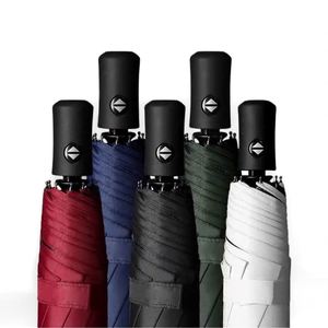 Paraguas Plegable Triple Automático, Resistente al Viento, con Protección UV, para Días Soleados y Lluviosos, con Logotipo/Color Personalizado, Venta al Por Mayor - Product Image 4