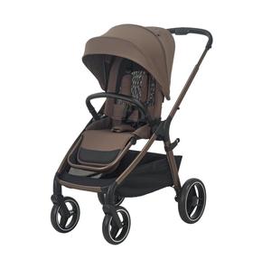 Passeggino per neonati e bambini con piegatura automatica a una mano, navicella e <span class=keywords><strong>seggiolino</strong></span> reversibile, carrozzina per neonati, passeggino da viaggio autoportante - Product Image 3