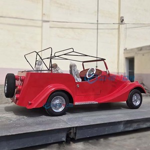 Precio de Fábrica al por Mayor, Auto de 4 Plazas, Nuevo Diseño, Estilo Retro, Rojo Clásico, Auto Antiguo, Seguro, Vintage - Product Image 2