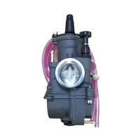 Revêtement noir PWK28A 28mm Kit de carburateur à glissière plate-Scooter universel pour KTM ATV 2 temps Cycle 80cc 100cc 125cc 250cc 350cc
