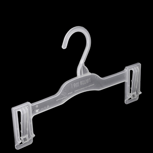 Cintre polyvalent <span class=keywords><strong>de</strong></span> 26cm en plastique Clip puissant Fond translucide Essentiel <span class=keywords><strong>Organisation</strong></span> <span class=keywords><strong>de</strong></span> la garde-robe <span class=keywords><strong>de</strong></span> la maison Tissu pour femmes PC - Product Image 2