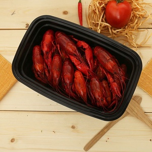 Fiambrera de plástico desechable <span class=keywords><strong>Rectangular</strong></span> transparente, fiambrera de comida de PP, 1000ml, superventas - Product Image 5