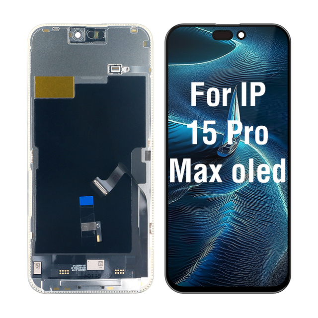Real DD Soft OLED Panel for iPhone 15 Pro Max LCD screen replacement Display Patalla Phone Replacement Ecran Repair Part True