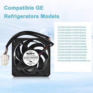 Ge <b>Refrigerator</b> Fan Motor Wr60x10358 13.6V Dc Replacement For Repair - Product Image 3