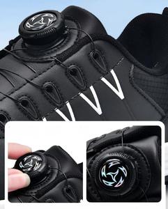 Zapatos de Golf Unisex Blancos con Suela de Goma, Parte Superior de PU, Forro de Malla, Entresuela de EVA, Zapatillas Deportivas Transpirables - Product Image 6