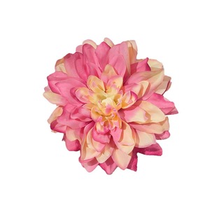 Dahlia hollandaise artificielle, têtes de fleurs en soie, accessoires de photographie de mariage, décorations faites à la main - Product Image 5