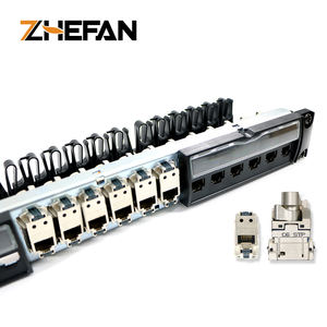 <span class=keywords><strong>Legrand</strong></span> Type <span class=keywords><strong>STP</strong></span> 24 ports 19''1U CAT6A Keystone Jack sans outil pour panneau de brassage réseau produit de télécommunication - Product Image 3