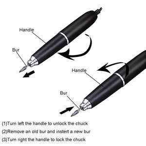 Micro motore di controllo del micromotore dentale Brushless ad alta velocità 60000RPM per la macchina di lucidatura manipolo da laboratorio fonte di energia elettrica - Product Image 2