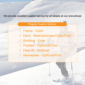 XATP Fabricant Professionnel Certifié BSCI – Crampons à Neige à Double Cliquet avec Cadre en Aluminium – Fournisseur de Skis - Product Image 5
