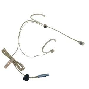 Beta54 Auriculares de metal ligero Micrófono Cardioide 4 pines TA4F EW G3 G4 para ULX SLX PGX GLX Sistema inalámbrico BeltPack <span class=keywords><strong>3</strong></span> pines ATW - Product Image 1