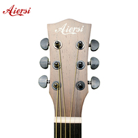 Wholesale Price Aiersi Brand Cutaway Dreadnought 41 Inch Acoustic Guitar Custom Logo OEM ODM Folk Musical Instrument