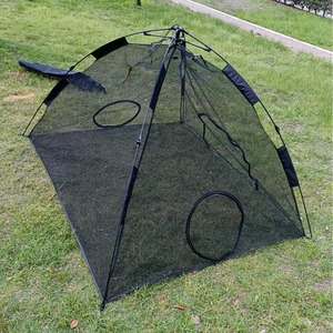Kingtale Haustierzubehör tragbares faltbares Haustierzelt Hundeshaus Katzenzelt Outdoor Haustier-Ochteckenzelle Großes Raum - Product Image 4