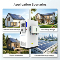 Système de stockage d'énergie PV Plus avec armoire hybride refroidie par air et onduleur hybride pour applications commerciales