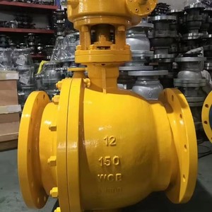 Suministro Directo de Fábrica: Válvula de Bola de Dos Piezas con Brida Fija Q347F-16C DN250 WCB 304 316L 64 de Acero Forjado Industrial - Product Image 3