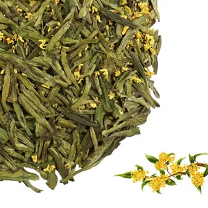Trà xanh hương vị trà Osmanthus Long Tỉnh nữ hoàng trà xanh nổi tiếng của Trung Quốc