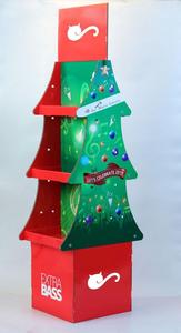 Présentoir <span class=keywords><strong>de</strong></span> carton d'arbre <span class=keywords><strong>de</strong></span> Noël pour le chocolat <span class=keywords><strong>de</strong></span> sucrerie pour des vitrines et des affichages au détail - Product Image 3