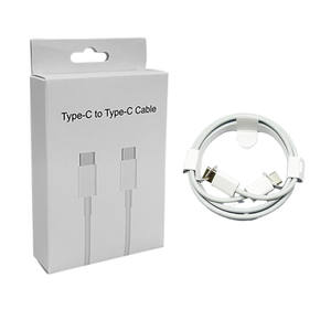 Cable de Carga Rápida de Datos Tipo C a Tipo C de 1M y 60W a <span class=keywords><strong>Precio</strong></span> de Fábrica para <span class=keywords><strong>iPhone</strong></span> <span class=keywords><strong>14</strong></span> 15 16 17 Pro Max - Product Image 3