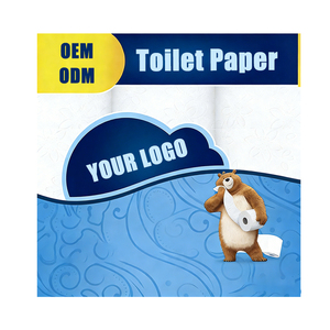 Papier toilette en vrac ultra doux en pâte de bois vierge gaufrée, emballage personnalisé, offre spéciale - Product Image 4