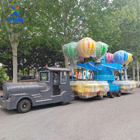 Silla Voladora Móvil Samba con Remolque, Atracción Portátil para Ferias de Diversiones, Equipamiento de Carnaval para Niños