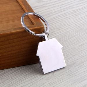 Móc Khóa Kim Loại Bán Chạy 2021/Móc Chìa Khóa Bạc/Thẻ Hình Ngôi Nhà - Product Image 5