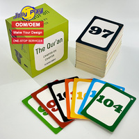 Échantillon gratuit Impression personnalisée pour enfants Animaux éducatifs Match Jeu de cartes mémoire pour enfants