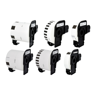 Rollo de Etiquetas Térmicas DK-22205 de 62 mm x 30,48 m Compatible con Impresoras <span class=keywords><strong>Brother</strong></span> Serie <span class=keywords><strong>QL</strong></span> - Product Image 1
