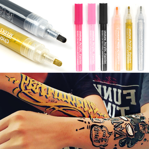 Stylo de Marquage Corporel pour Graffiti Artistique, Peinture Corporelle Érotique DIY, Jeu de Rôle Esclave, Art Corporel Sexuel - Product Image 2