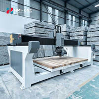 Scie à pont CNC multifonction haute précision pour la découpe de pierre, marbre, granit, quartz avec système de contrôle intelligent