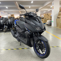Moto puissante Vario150CC à essence, moteur Loncin refroidi par eau, vitesse maximale de 110 km/h, système EFI, cyclomoteur à essence pour adultes