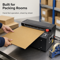 Machine à remplir les vide-spaces en papier LinkAir 40 cm, perforatrice de carton, déchiqueteuses de papier pour solution de remplissage d'emballages
