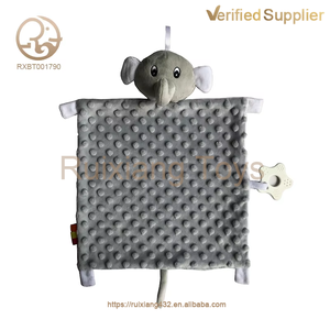 Fornitura di fabbrica giocattoli per bambini carino orso addormentato rosa blu morbida coperta di sicurezza per bambini - Product Image 2