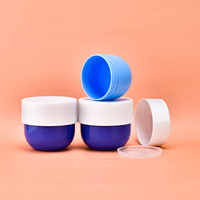 Contenants cosmétiques ronds personnalisables en couleur et en logo, pots vides avec couvercle à vis pour crème pour les yeux, corps en plastique PP