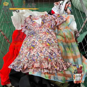 Tây Ban Nha Mùa Thu Sử Dụng Quần Áo Ropa Thrift Bales Nhà Cung Cấp Phụ Nữ Sử Dụng Quần Áo Nhà Sản Xuất