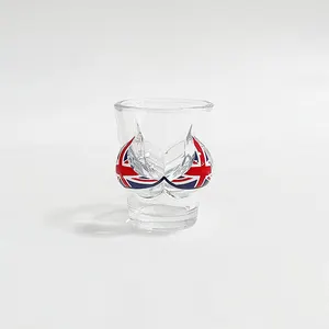 1.5oz 40ml महिलाओं के लिए सेक्सी बिकनी बस्ट शॉट ग्लास, पर्यटक स्मारिका कप के लिए बस्ट टकीला शॉट ग्लास