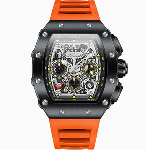 Reloj de Cuarzo para Hombre ONOLA 6826, Cronógrafo de Moda, Acero Inoxidable, Resistente al Agua, Luminoso, Deportivo, Casual, Estilo Lujoso - Product Image 4