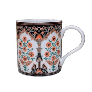 Peach Blossom <strong>Horse</strong> Good <strong>Things</strong> Minimalist Design Coffee Cup Saucer Set Ceramic Mug High-end Feel Simple Gift Box - Product Image 5