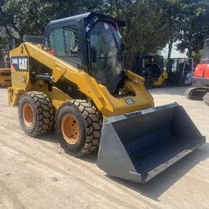 Usado para Cat 246D Mini Skid Steer Loader Cargador de ruedas versátil con motor Caterpillar y bomba Easy Earth Moving a la venta - Product Image 5