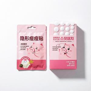 แผ่นแปะสิว 125 ชิ้น แผ่นแปะจุดสิวแบบมองไม่เห็น สูตร K-Beauty สำหรับการดูแลผิวประจำวัน เหมาะสำหรับทุกสภาพผิว - Product Image 1