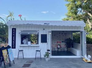 Puestos de Mercado Navideño Modulares Prefabricados, Tiendas Contenedor de Ensamblaje Rápido, Ideales para Eventos Festivos y Tiendas Emergentes - Product Image 2