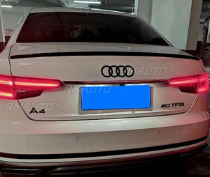 สปอยเลอร์หลังสำหรับ Audi A4 B9 ปี 2017-2022 ชุดแต่งสปอยเลอร์ท้ายรถยนต์ ชิ้นส่วนตกแต่งสปอยเลอร์ท้ายรถ ชิ้นส่วนภายนอกสปอยเลอร์ท้ายรถ - Product Image 5
