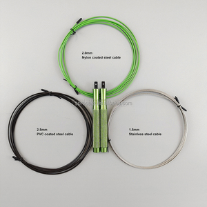 <span class=keywords><strong>Cuerda</strong></span> <span class=keywords><strong>de</strong></span> repuesto ajustable para saltar sin mango, sin enredos, para fitness, ejercicio, entrenamiento, gimnasio y cardio - Product Image 6