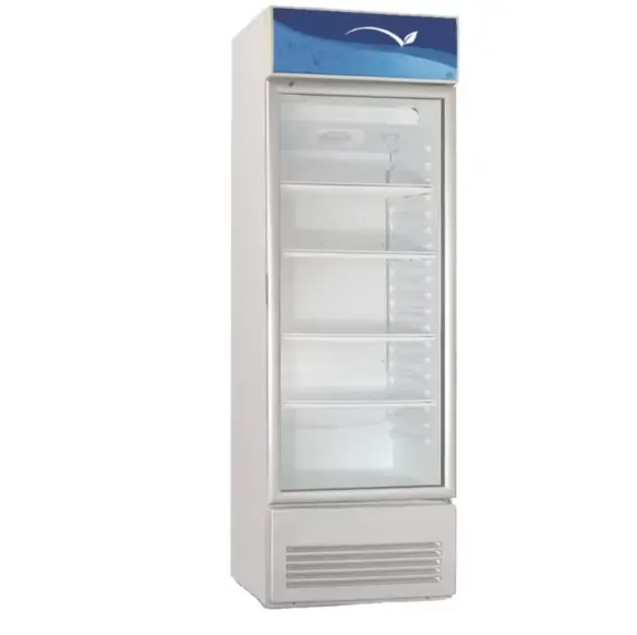 Smad 298L 상업용 음료 쿨러 디스플레이 유리문 쇼케이스 냉장고 DSS-298AP