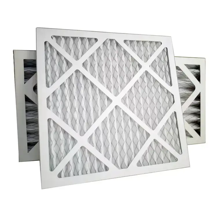 Customized Pleated AC Air Filter Replacement Air Conditioner Filter for plate and frame filter element