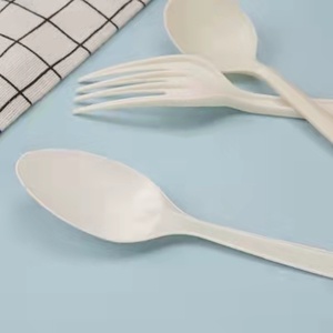 Bán Buôn 100% Phân Hủy Sinh Học Sinh Thái Thân Thiện Với Mini Dao Kéo Dao Muỗng Nĩa Ủ Dùng Một Lần Đảng Bộ Đồ Ăn - Product Image 5