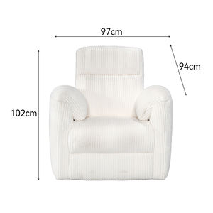 <span class=keywords><strong>Fauteuil</strong></span> inclinable de luxe blanc fonctionnel sur mesure en gros, <span class=keywords><strong>fauteuil</strong></span> de <span class=keywords><strong>massage</strong></span>, canapé simple, <span class=keywords><strong>fauteuil</strong></span> d'appoint <span class=keywords><strong>pour</strong></span> salon. - Product Image 5